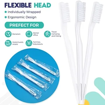 Affordable 200 Pack Individually Wrapped Toothbrushes