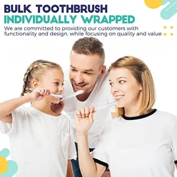 Affordable 200 Pack Individually Wrapped Toothbrushes
