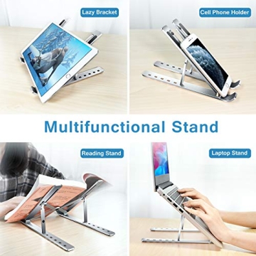 ivoler Laptop Stand - Adjustable Ergonomic & Portable Holder