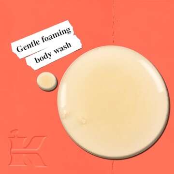 Kiehl's Grapefruit Liquid Body Cleanser, Gentle Refreshing Foaming Body Wash, Aromatic Bath + Shower...