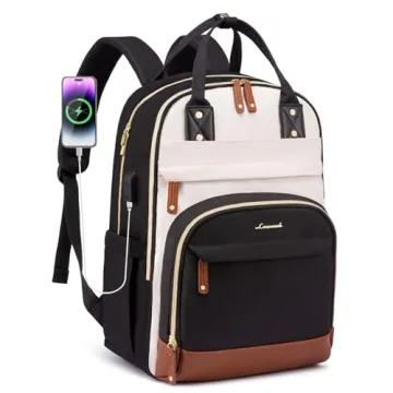 LOVEVOOK Women’s Stylish Anti-theft Laptop Backpack