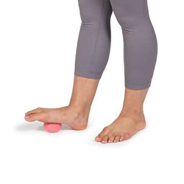 OPTP Super Pinky Ball – Moderately Firm Density Deep Tissue Massage Ball for Back Pain, Shoulder T...