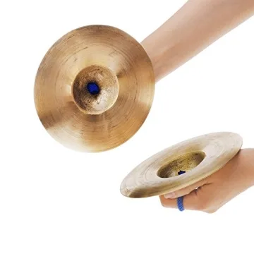 Andoer Mini Kids Copper Hand Cymbals - Fun Music for Toddlers