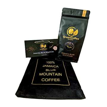 100% Jamaica Blue Mountain Coffee - 1LB Whole Beans