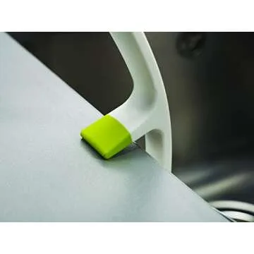 Joseph Joseph Edge Dish Brush with Integrated Sink Rest, Grey