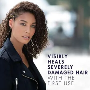 Nexxus Keraphix Shampoo and Conditioner - Damaged Hair Treatment System with Keratin Protein and Black Rice, 2 Count & 3 Repair Masks Treatment, 33.8 oz, 1.5 oz, 3 Count, 5 Count ( Pack of 1)