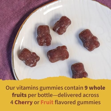 Organic Kids Gummy Vitamins Vegan Non-GMO & Gluten-Free