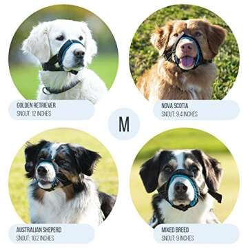 Gentle Dog Muzzle - Prevent Biting with Comfort Fit