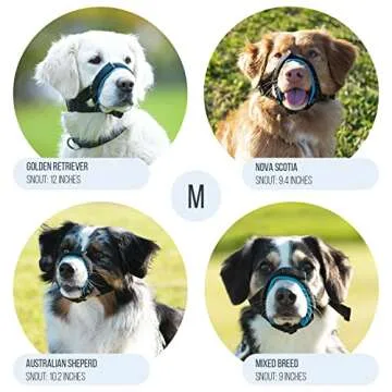Gentle Dog Muzzle - Prevent Biting with Comfort Fit