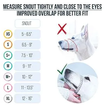 Gentle Dog Muzzle - Prevent Biting with Comfort Fit