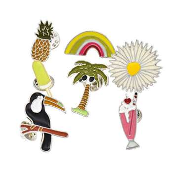 MeliMe Cute Cartoon Brooch Pins for Stylish Accessories