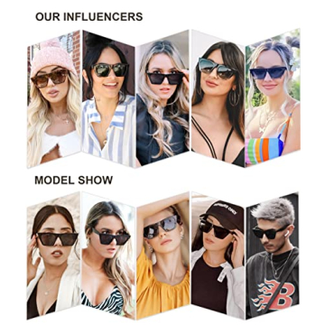 SOJOS Oversized Cateye Polarized Sunglasses for Women