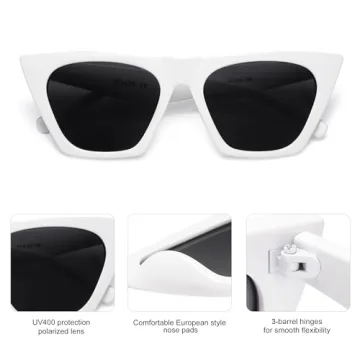 SOJOS Oversized Cateye Polarized Sunglasses for Women