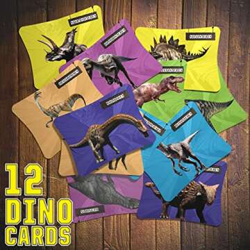 EARTH'SCODE Jumbo Dino Egg Excavation Dig Kit, Archeology Educational Science STEM Toy, Crafts Gift for Kids