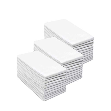 Simpli-Magic 79146 Flour Sack Kitchen Towels, Pack of 12, White