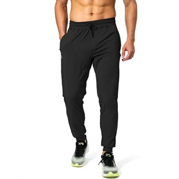 Men's Sweatpants with Zipper Pockets for Athletes