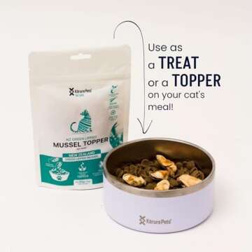 Kōrure Omega-3 Mussel Cat Treats for Joint Health 50g