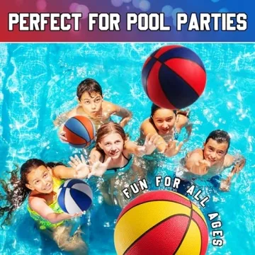 Rubber Mini Basketballs with Pump for Kids 7 Inch