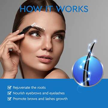 Natural Eyebrow Growth Serum for Fuller Thicker Brows