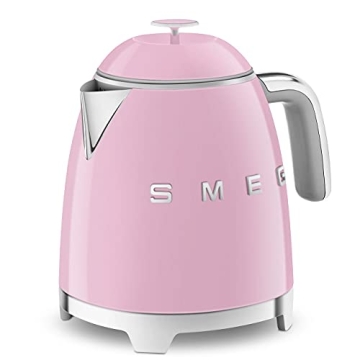 Smeg Cream Retro Mini Kettle - Stylish Electric 3 Cup