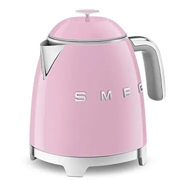 Smeg Cream Retro Mini Kettle - Stylish Electric 3 Cup