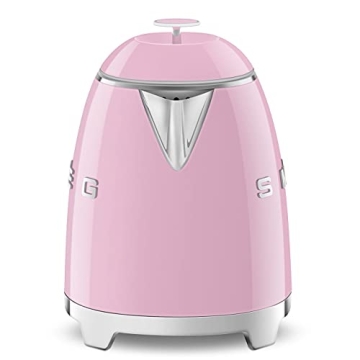 Smeg Cream Retro Mini Kettle - Stylish Electric 3 Cup