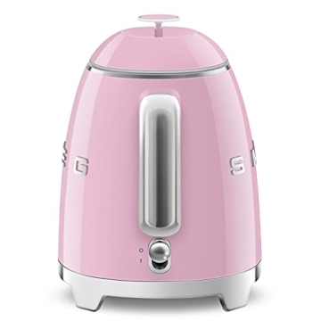 Smeg Cream Retro Mini Kettle - Stylish Electric 3 Cup