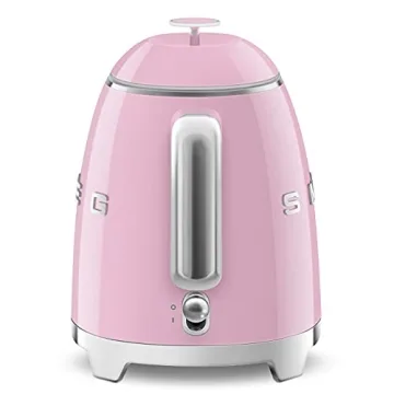 Smeg Cream Retro Mini Kettle - Stylish Electric 3 Cup