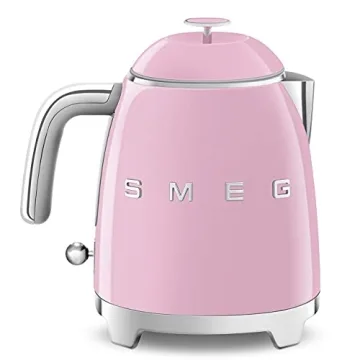 Smeg Cream Retro Mini Kettle - Stylish Electric 3 Cup