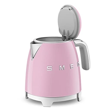 Smeg Cream Retro Mini Kettle - Stylish Electric 3 Cup