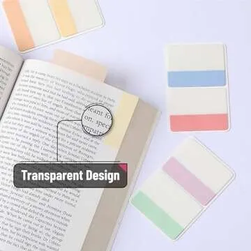 Mr. Pen- Sticky Index Tabs, 500 Pcs, 21 Sets, Colorful Sticky Tabs for Notebooks, Page Markers, Page Tabs for Binders, Page Tabs Sticky Tabs for Books, Notebook Tabs, Book Sticky Tabs for Notebooks