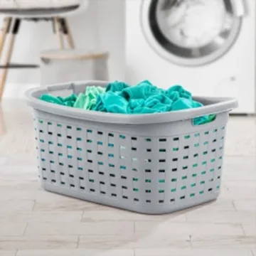 Durable Sterilite Weave Laundry Basket for Stylish Storage