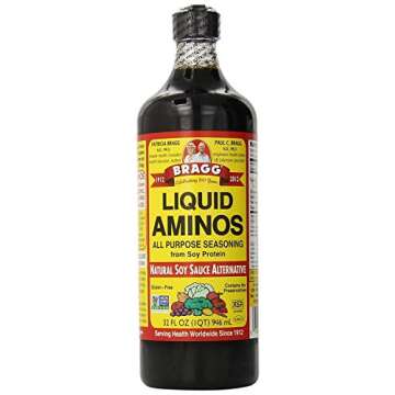 Bragg Organic Liquid Aminos & Coconut Liquid Aminos Variety Pack with Spoon