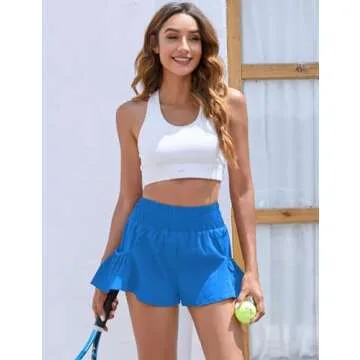 BMJL High Waisted Athletic Shorts for Women - Quick Dry Style