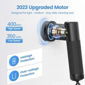 StarVal Power Spin Scrubber - Effortless Cleaning Tool for Home