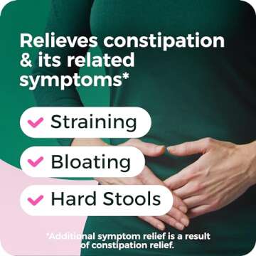 Dulcolax Pink Stimulant Laxative Tablets, Overnight Laxative, Predictable & Effective Constipation Relief, Relieves Straining & Bloating, Bisacodyl 5 mg, 25 Count