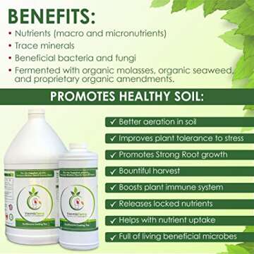VermisTerra Organic Worm Tea - Boost Plant Growth Naturally