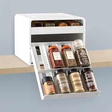 YouCopia SpiceStack Spice Rack Organizer with Labels