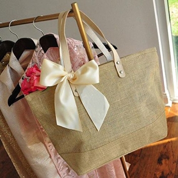 Ribest Ivory Satin Ribbon 50 Yards for Gift Wrapping