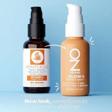 OZNATURALS GLOW SERUM - Vitamin C & Anti-Aging Treatment