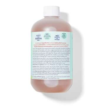California Baby Calming Bubble Bath - Calming Scent of Lavender & Clary Sage Essential Oils, Perfect...