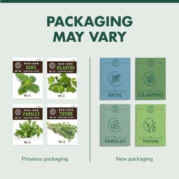 Indoor Herb Garden Kit - Grow Fresh Basil, Parsley & More