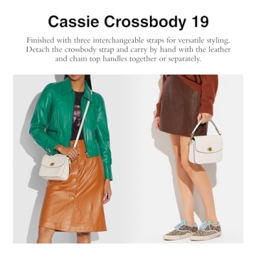 Coach Cassie Crossbody 19: Chic & Compact Leather Bag