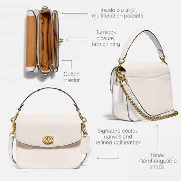 Coach Cassie Crossbody 19: Chic & Compact Leather Bag