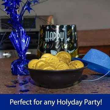 Chocolate Gold Coins, 1lb Bag