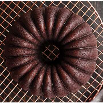 Nordic Ware Round Cooling Grid | Stunning 13-Inch Copper Rack