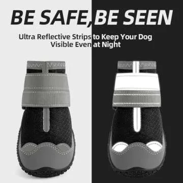 Durable Dog Shoes for Large Dogs & Paw Protection