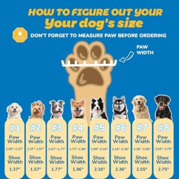 Durable Dog Shoes for Large Dogs & Paw Protection