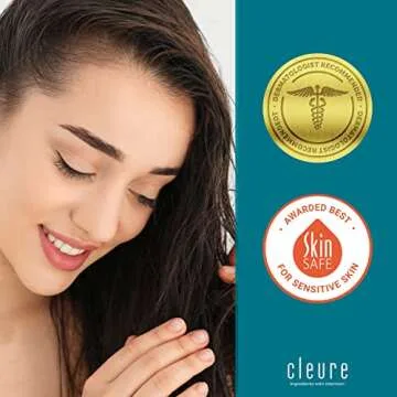 Cleure Hair Styling Gel - Lightweight, Hypoallergenic & Fragrance-Free