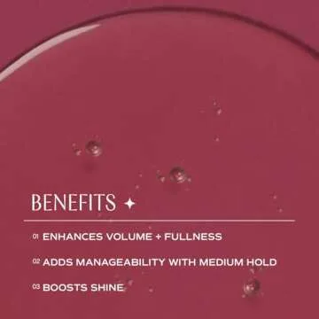 INNERSENSE Organic Beauty - Natural I Create Volume Hair Volumizing Lotion | Non-Toxic, Cruelty-Free, Clean Haircare (Full Size, 10 fl oz | 295 ml)